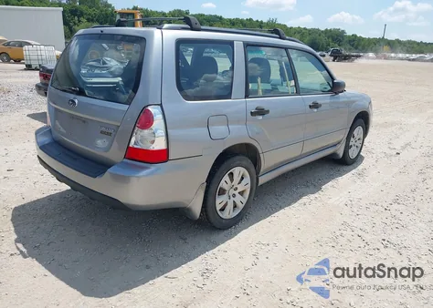 2008 Subaru Forester 2.5X z USA, uszkodzony, nr VIN JF1SG63688G703183